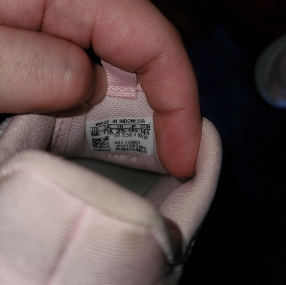 GIRLS' ADIDAS TODDLER TR 2.0 RUNNING SHOES - Picture 5 of 6